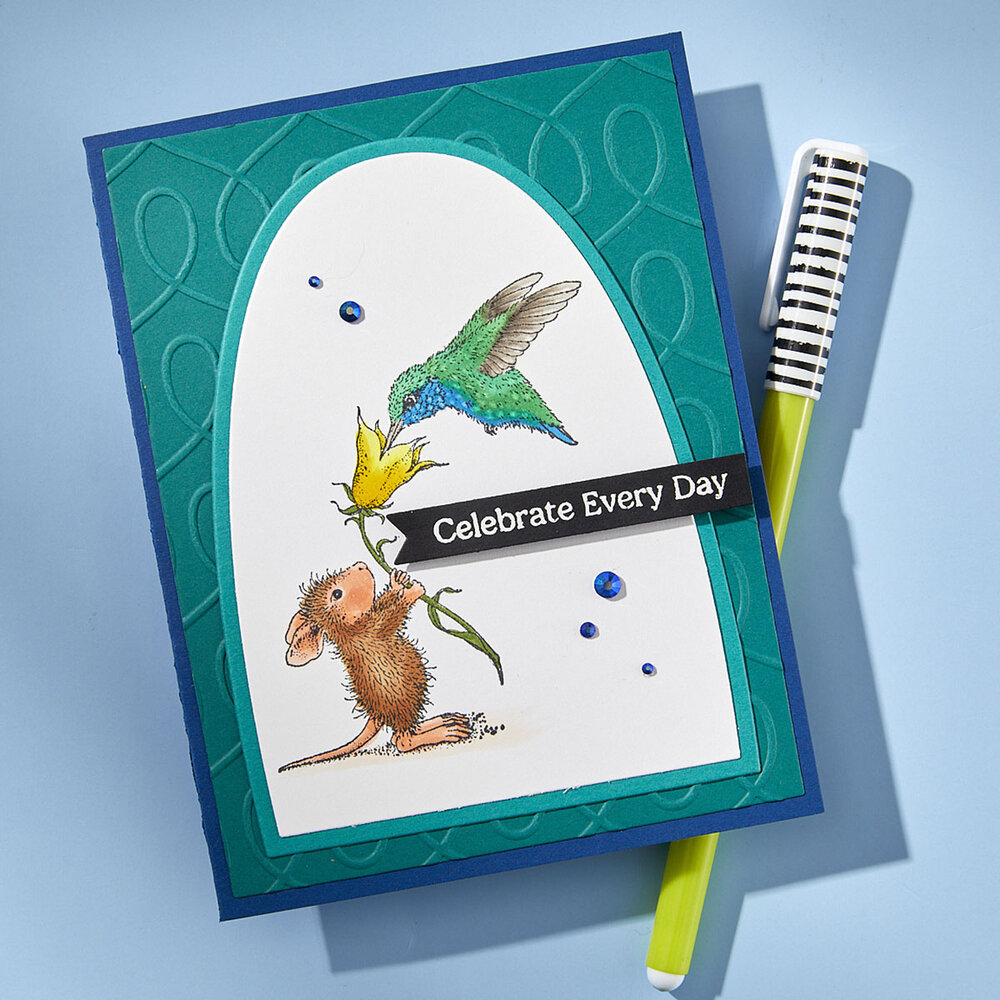 Spellbinders House-Mouse Rare Bloom Cling Rubber Stamps Sweet Nectar (RSC-056) Spellbinders House-Mouse Rare Bloom Cling Rubber Stamps Sweet Nectar (RSC-056)