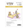 Spellbinders House-Mouse Rare Bloom Cling Rubber Stamps Music to My Ears (RSC-053) Spellbinders House-Mouse Rare Bloom Cling Rubber Stamps Music to My Ears (RSC-053)