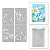 Spellbinders Daisy Trio BetterPress and Stencil Bundle (BD-0946) Spellbinders Daisy Trio BetterPress and Stencil Bundle (BD-0946)