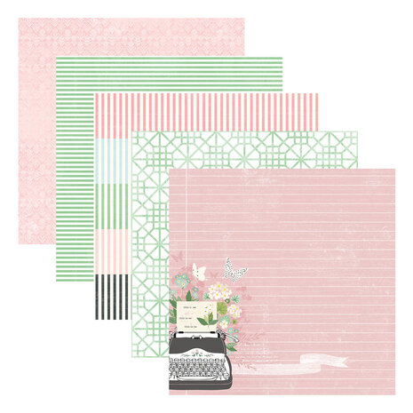 Spellbinders Rosie's Studio Hello It's Me! 6x6 Inch Designer Paper Pad (168832) (DISCONTINUED) Spellbinders Rosie's Studio Hello It's Me! 6x6 Inch Designer Paper Pad (168832) (DISCONTINUED)