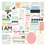 Spellbinders Rosie's Studio Hello It's Me! Cardstock Diecut Ephemera Sentiments (168835)