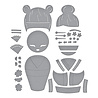 Spellbinders Spring in Kyoto Etched Dies Kokeshi Dolls (S4-1455) Spellbinders Spring in Kyoto Etched Dies Kokeshi Dolls (S4-1455)