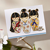 Spellbinders Spring in Kyoto BetterPress Plate & Die Set Kokeshi Dolls (BP-291) Spellbinders Spring in Kyoto BetterPress Plate & Die Set Kokeshi Dolls (BP-291)