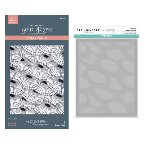 Spellbinders Spring in Kyoto BetterPress & Stencil Bundle (BD-0943) Spellbinders Spring in Kyoto BetterPress & Stencil Bundle (BD-0943)