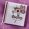 Spellbinders Wildflowers Clear Stamp & Die Set Sending Smiles Sentiments (SDS-202) Spellbinders Wildflowers Clear Stamp & Die Set Sending Smiles Sentiments (SDS-202)