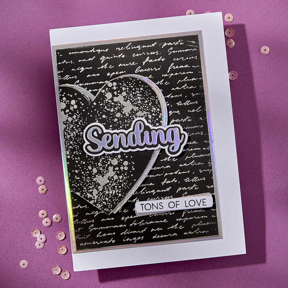 Spellbinders Wildflowers Clear Stamp & Die Set Sending Smiles Sentiments (SDS-202) Spellbinders Wildflowers Clear Stamp & Die Set Sending Smiles Sentiments (SDS-202)