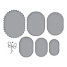 Spellbinders Wildflowers Etched Dies Scallop and Stitched Edge Ovals (S4-1431) Spellbinders Wildflowers Etched Dies Scallop and Stitched Edge Ovals (S4-1431)