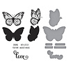 Spellbinders Wildflowers Press Plate & Die Set Butterfly Silhouettes Registration (BPR-028) Spellbinders Wildflowers Press Plate & Die Set Butterfly Silhouettes Registration (BPR-028)
