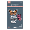 Spellbinders Wildflowers Press Plate & Die Set Butterfly Silhouettes Registration (BPR-028) Spellbinders Wildflowers Press Plate & Die Set Butterfly Silhouettes Registration (BPR-028)