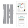 Spellbinders Take Note Etched Dies Torn Paper Edges (S2-444) Spellbinders Take Note Etched Dies Torn Paper Edges (S2-444)