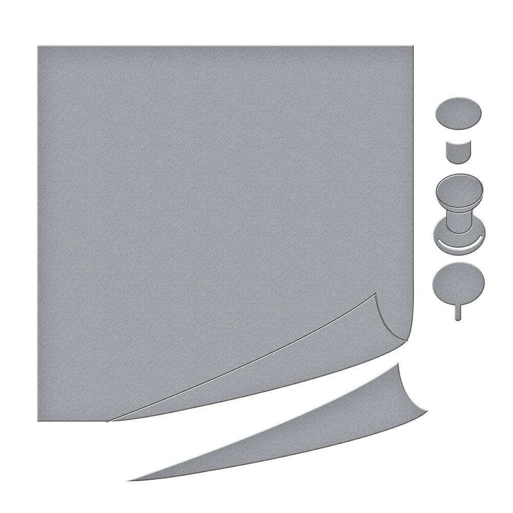 Take Note Etched Dies Push Pin Notes (S3-550) - Craftlines B.V.