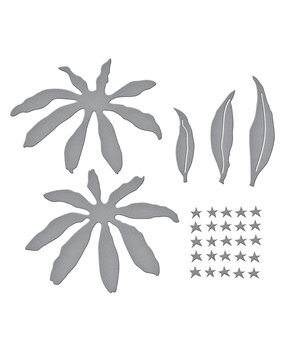 Spellbinders Summer Solstice Garden Etched Dies Echinacea (Coneflower) (S4-1437)