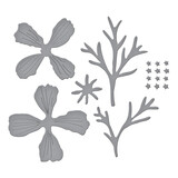 Spellbinders Summer Solstice Garden Etched Dies Cosmos (S4-1436)