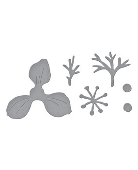 Spellbinders Summer Solstice Garden Etched Dies Anemone (S2-440)