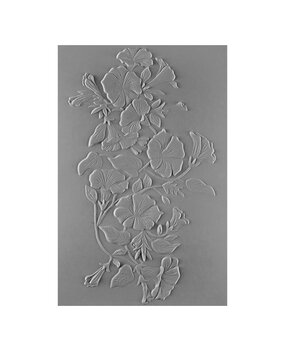 Spellbinders Summer Solstice Garden 3D Embossing Folder Petunia Cascade (E3D-129)