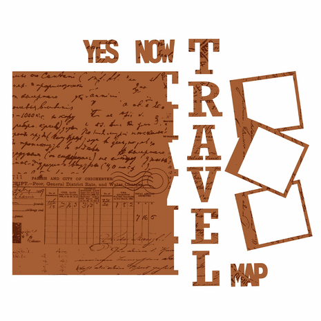 Elizabeth Craft Designs Once in a Lifetime Die Sidekick Essentials 34 Travel Fold Out (2252)