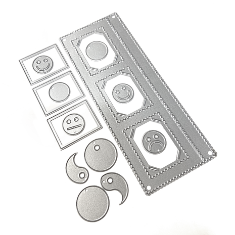 Elizabeth Craft Designs Once in a Lifetime Die Stamp Photo Frame Overlay (2254)