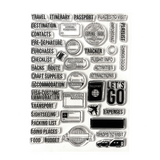 Elizabeth Craft Designs Once in a Lifetime Stamps Travel Journal (CS409)