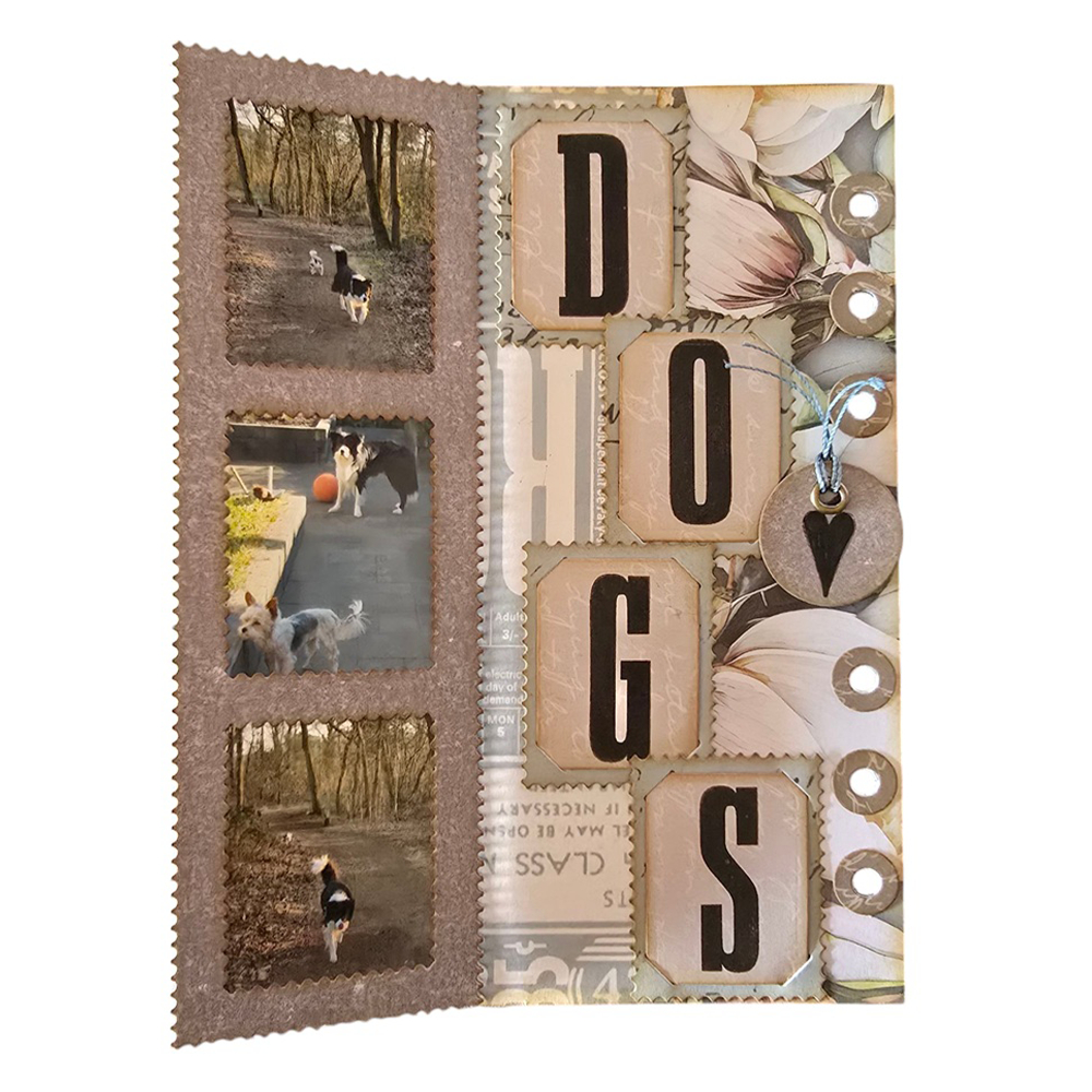 Elizabeth Craft Designs Once in a Lifetime Stamps Bold Alphabet (CS410)