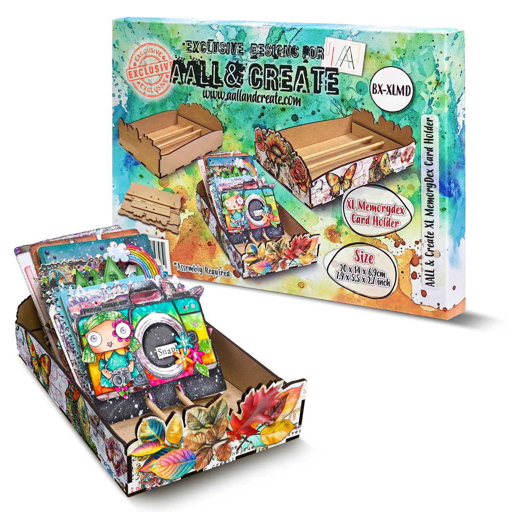 Aall and Create MemoryDex Albums & Boxes XL Card Holder (AALL-BX-XLMD) Aall and Create MemoryDex Albums & Boxes XL Card Holder (AALL-BX-XLMD)