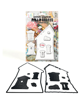Aall and Create Storyland Structures Die Set Topsy-Turvy Home (AALL-DI-099) Aall and Create Storyland Structures Die Set Topsy-Turvy Home (AALL-DI-099)