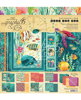 Graphic 45 Seas the Day 8x8 Inch Collection Pack (4503021)