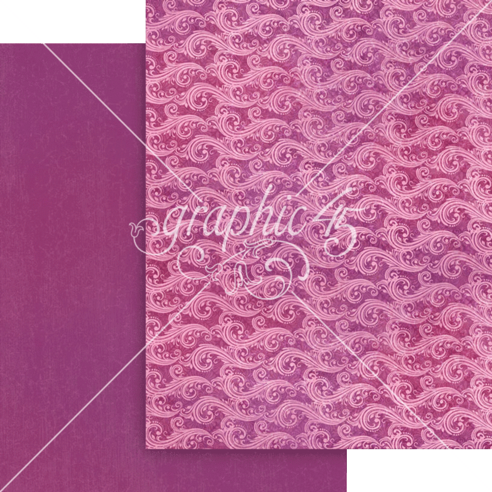 Graphic 45 Seas the Day 8,5x11 Inch Patterns & Solids Pack (4503023)