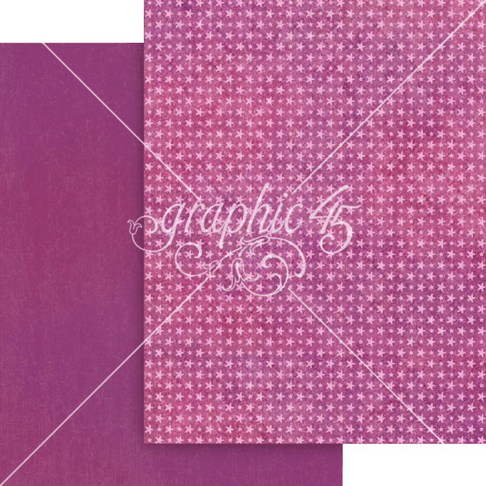 Graphic 45 Seas the Day 8,5x11 Inch Patterns & Solids Pack (4503023)