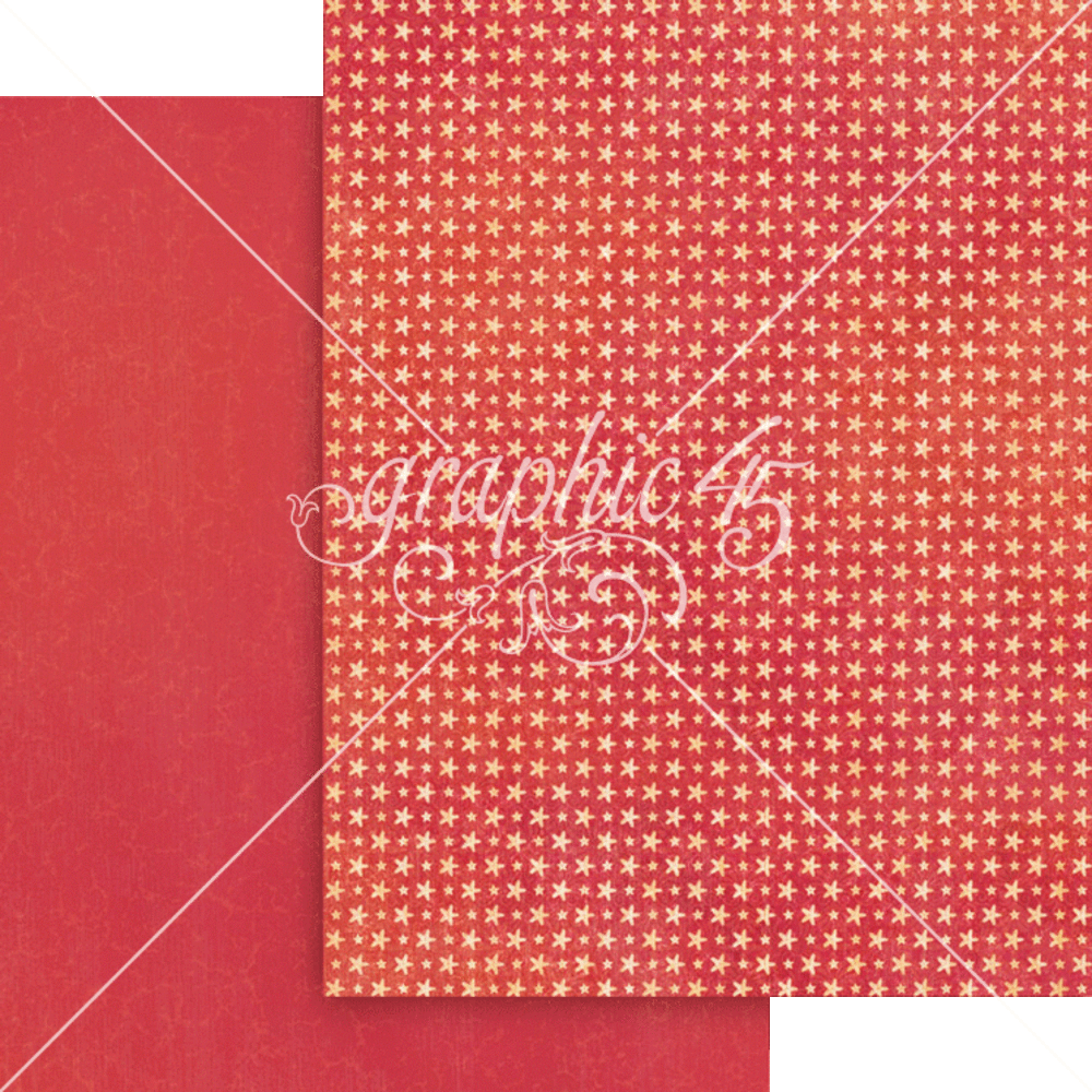 Graphic 45 Seas the Day 8,5x11 Inch Patterns & Solids Pack (4503023)