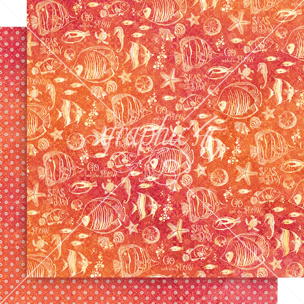 Graphic 45 Seas the Day 8x8 Inch Collection Pack (4503021)