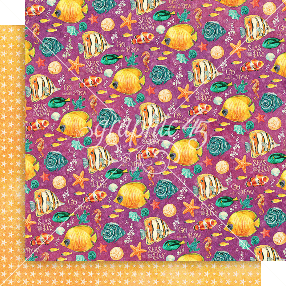 Graphic 45 Seas the Day 8x8 Inch Collection Pack (4503021)