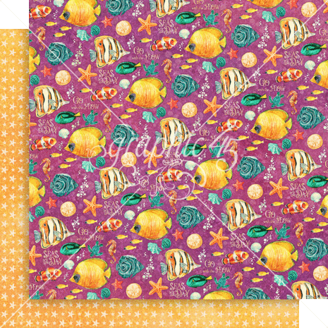 Graphic 45 Seas the Day 8x8 Inch Collection Pack (4503021)