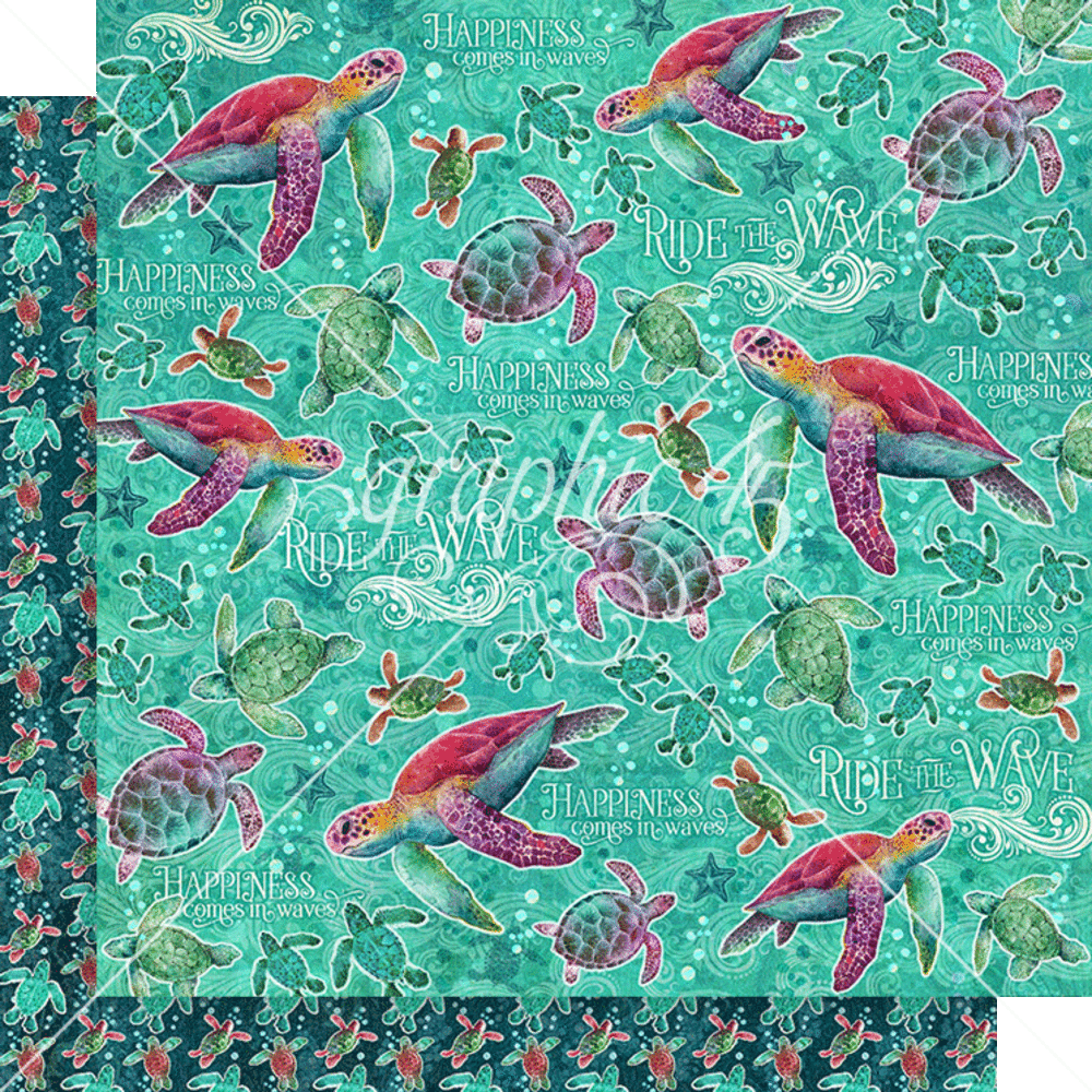 Graphic 45 Seas the Day 8x8 Inch Collection Pack (4503021)