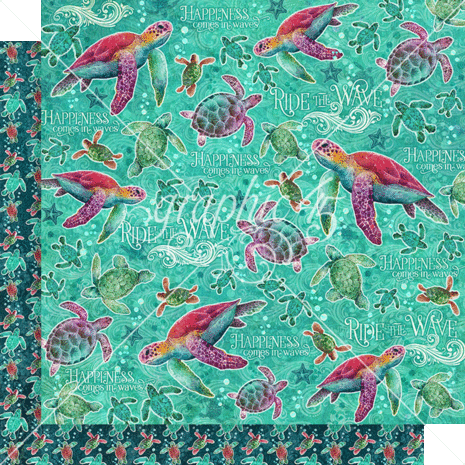 Graphic 45 Seas the Day 8x8 Inch Collection Pack (4503021)