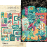 Graphic 45 Seas the Day Chipboard Pieces, Tags & Frames (4503026) Graphic 45 Seas the Day Chipboard Pieces, Tags & Frames (4503026)