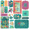 Graphic 45 Seas the Day Chipboard Pieces, Tags & Frames (4503026) Graphic 45 Seas the Day Chipboard Pieces, Tags & Frames (4503026)