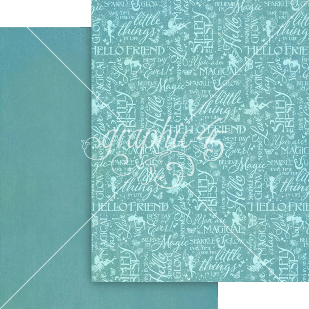 Graphic 45 Fairy Boutique 8,5x11 Inch Patterns & Solids Pack (4503045)