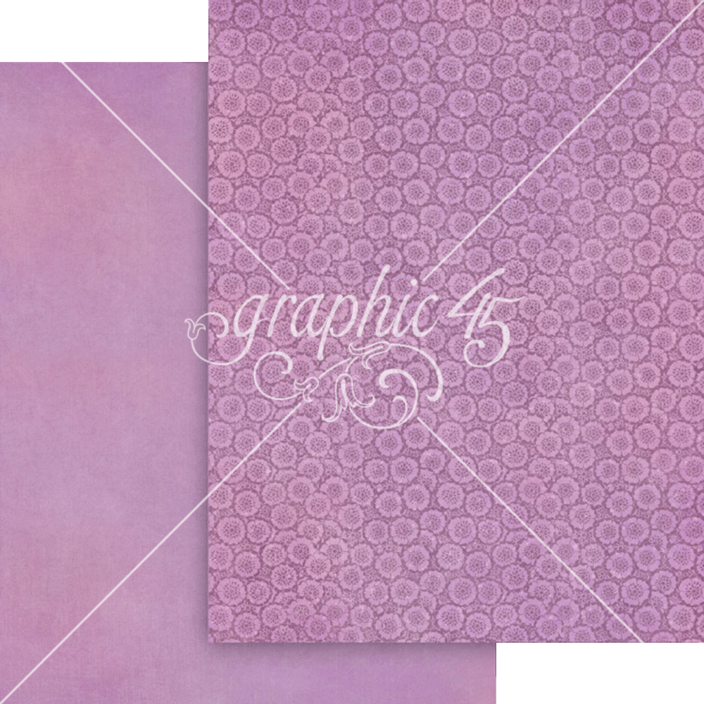 Graphic 45 Fairy Boutique 8,5x11 Inch Patterns & Solids Pack (4503045)