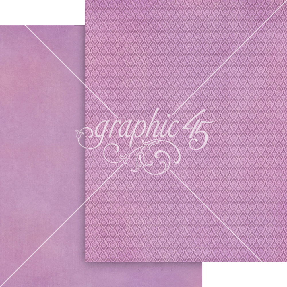 Graphic 45 Fairy Boutique 8,5x11 Inch Patterns & Solids Pack (4503045)