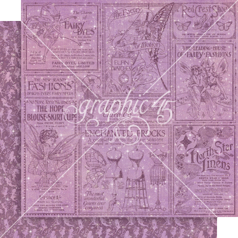 Graphic 45 Fairy Boutique 12x12 Inch Collection Pack (4503044)