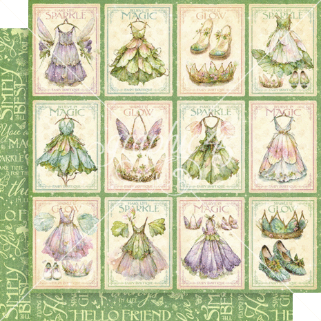 Graphic 45 Fairy Boutique 8x8 Inch Collection Pack (4503043)