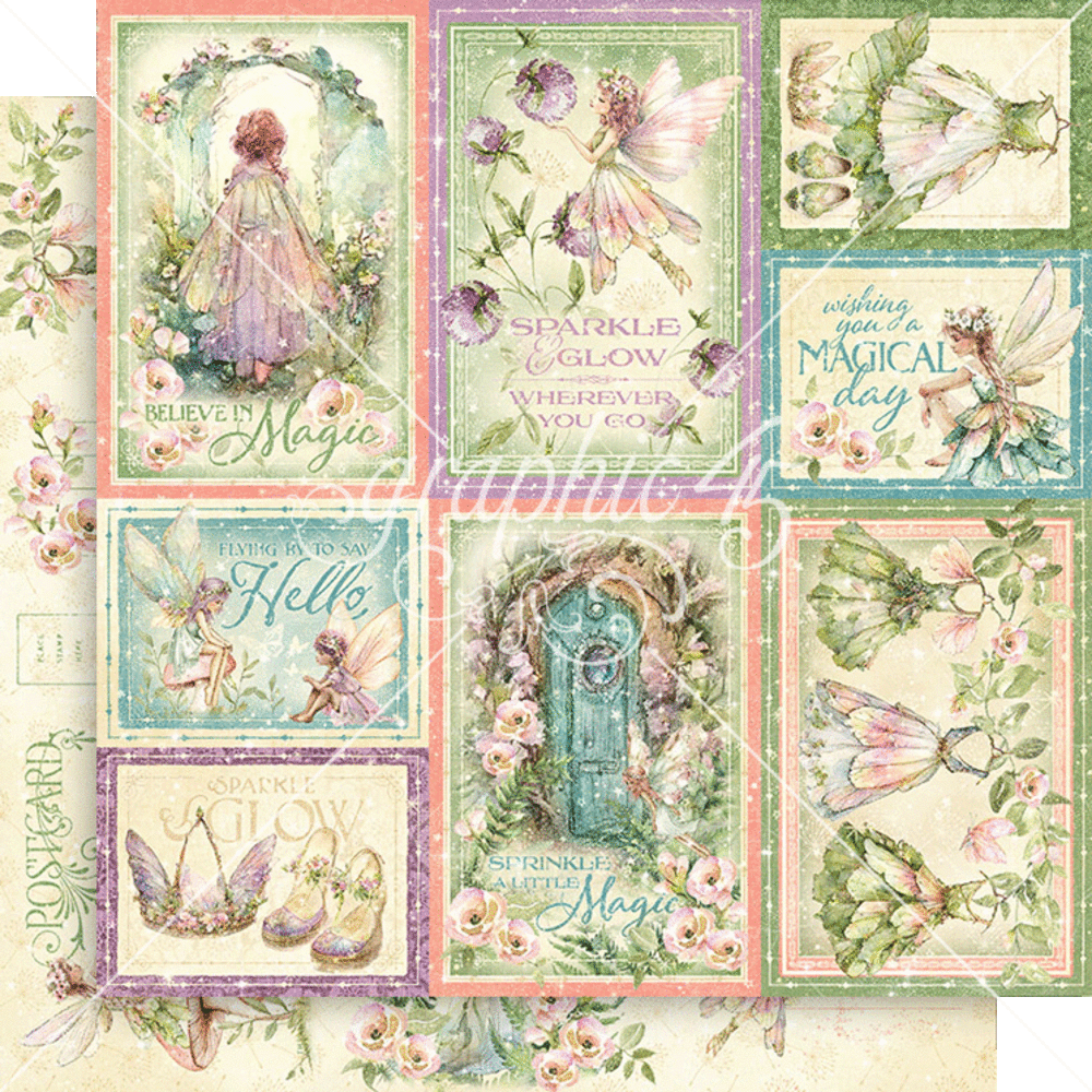 Graphic 45 Fairy Boutique 8x8 Inch Collection Pack (4503043)