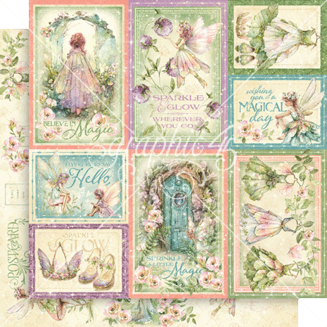 Graphic 45 Fairy Boutique 8x8 Inch Collection Pack (4503043)