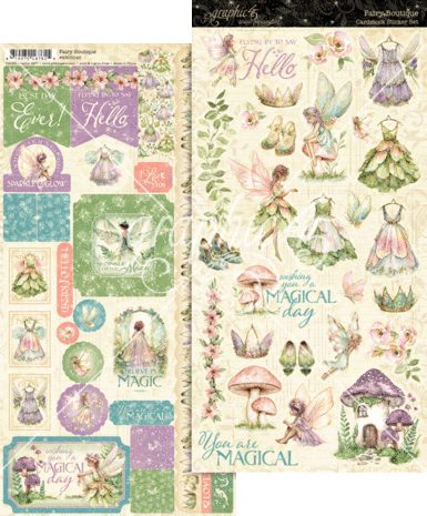 Graphic 45 Fairy Boutique Sticker Set (4503046)