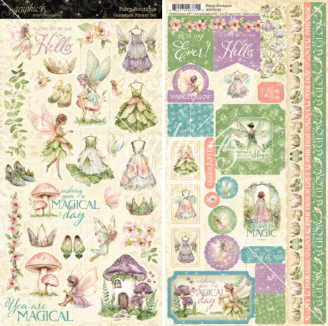 Graphic 45 Fairy Boutique Sticker Set (4503046)