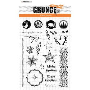 Grunge Clear Stamps
