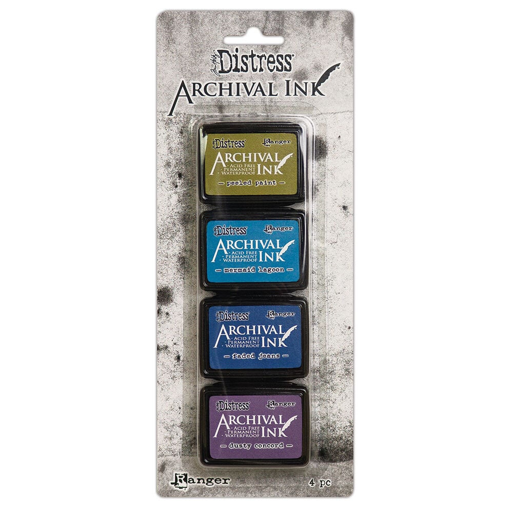 Ranger Tim Holtz Distress Archival Ink - Mini Pad Kit 2 (AITK64862)