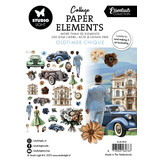 Studio Light Oldtimer Chique Collage Paper Elements (SL-ES-PE32)