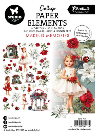 Studio Light Making Memories Collage Paper Elements (SL-ES-PE33) Studio Light Making Memories Collage Paper Elements (SL-ES-PE33)