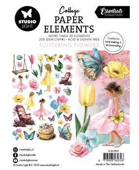 Studio Light Fluttering Flowers Collage Paper Elements (SL-ES-PE30) Studio Light Fluttering Flowers Collage Paper Elements (SL-ES-PE30)